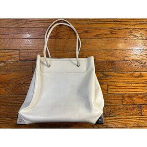 Alexander Wang Prisma Tote Bag Large  Beige Smooth  Leather Tote Bag R. 895